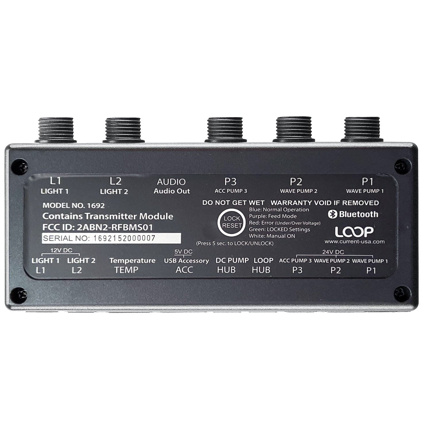 LOOP Controller with Bluetooth and Temperature Sensor.