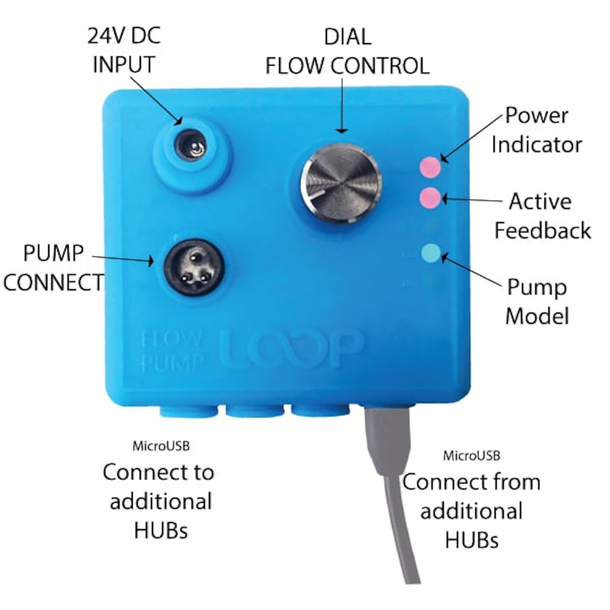 520 gph Replacement DC Pump HUB.