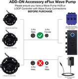 Add-on Accessory Wave Pump 2100 gph.