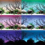 Serene Background Tall Glass Film 48"H x 73"L.
