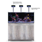 Triple Orbit R24 Reef LED Light 52W with Stand Mount