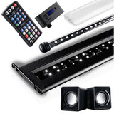 Serene Freshwater Aquarium LED Kit, Background Light, Audio 24" to 36".