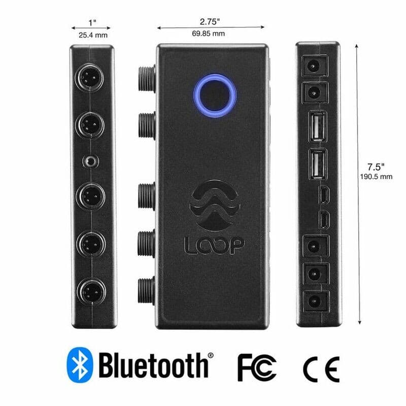 LOOP Controller with Bluetooth and Temperature Sensor.