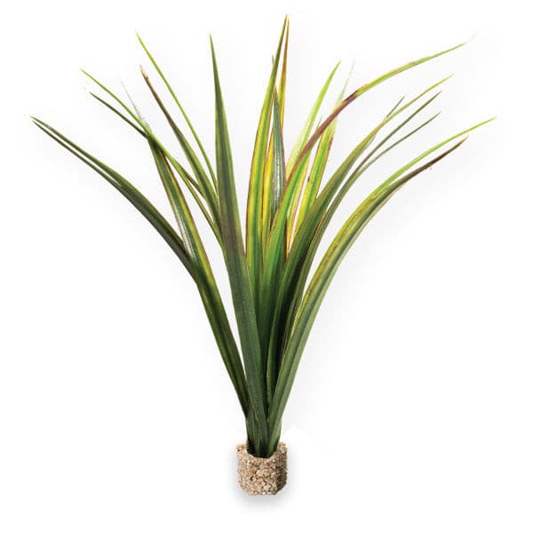 Fountain Grass Dark Green with Weighted Base.