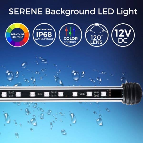 Replacement Serene Background RGB Light 24 inch.